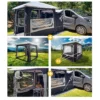 Abri gonflable Lodge Air + Tunnel de raccordement + 3 Murs pour abri Lodge Air + Barres de renfort