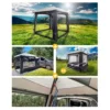 Abri gonflable Lodge Air + Tunnel + 3 Murs + Barres de renfort et barres balcon pour abri Lodge Air