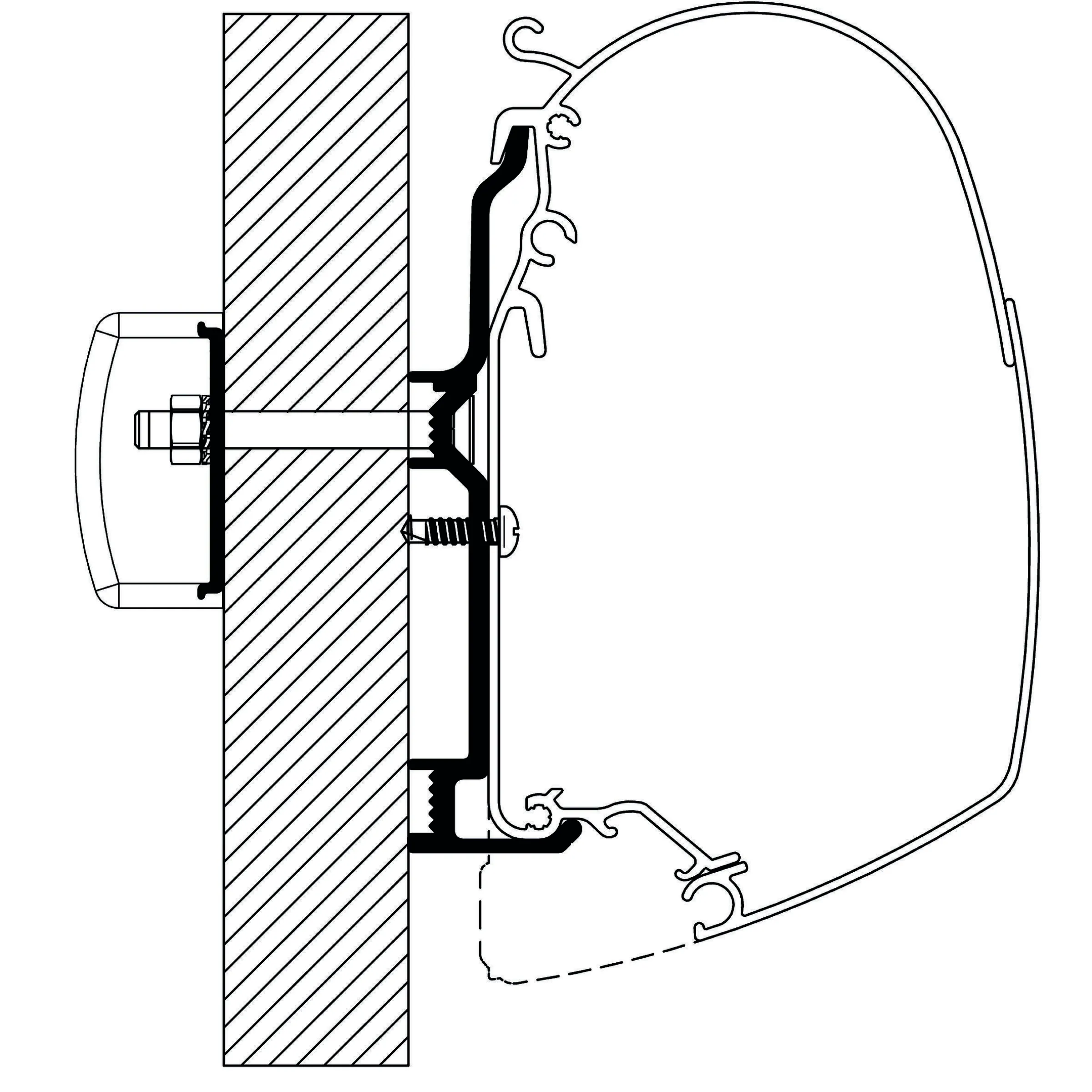 Adaptateur de stores Burstner