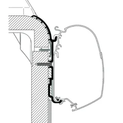 Adaptateur de stores Burstner Ixeo