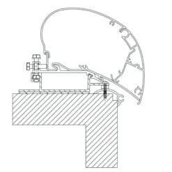 Adaptateur de stores Roof Top