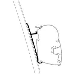Adaptateur paroi ducato H3