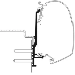 Adaptateur pour stores Knauss Tourer CUV - 3,00 m