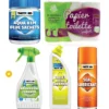 Aqua-Kem + Papier toilette +Nettoyant salle de bains+ Nettoyant pour cuvette de toilettes +Spray lubrifiant