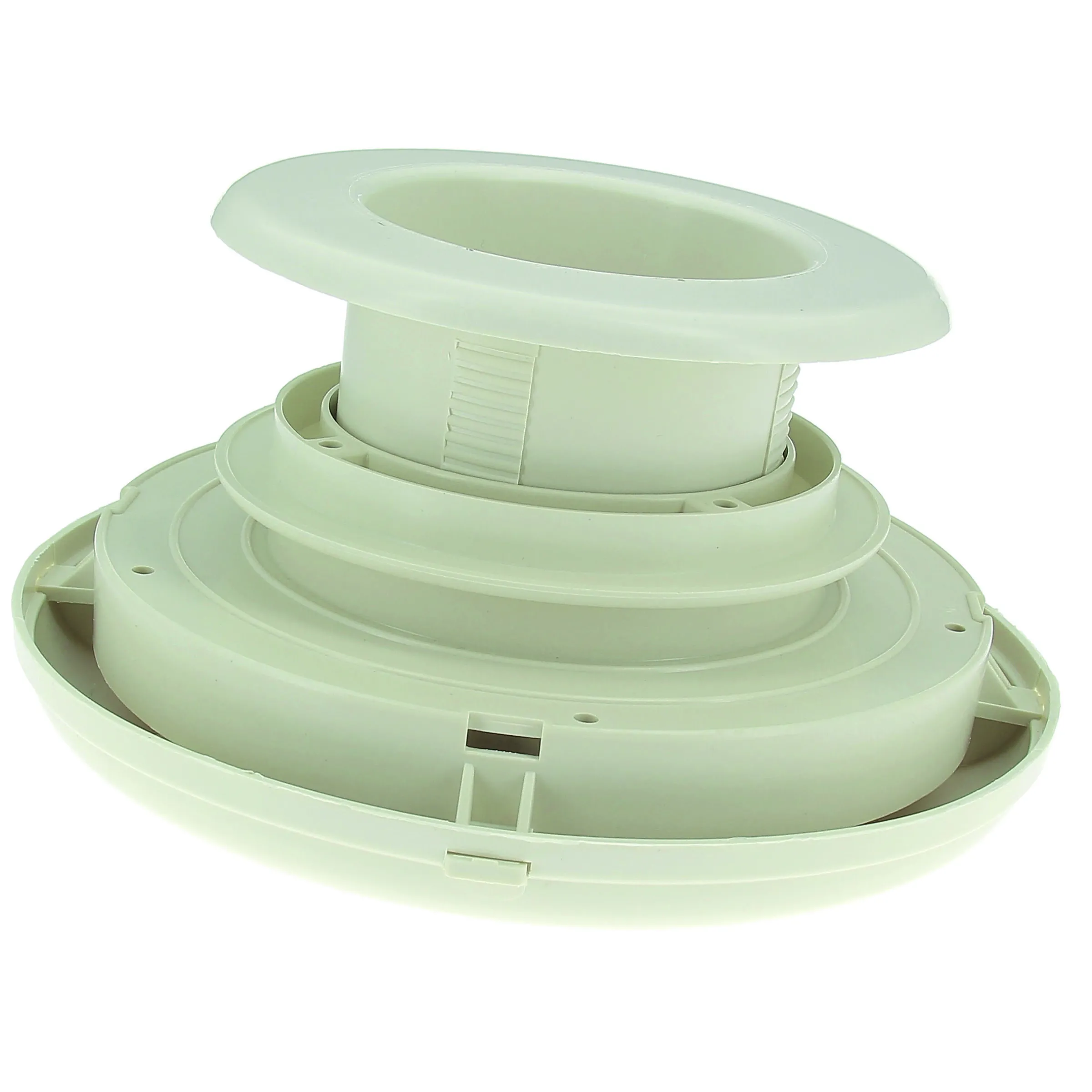 Aérateur champignon à ventilation permanente