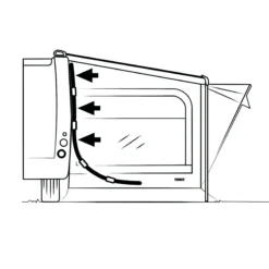Arceaux latéraux flexibles