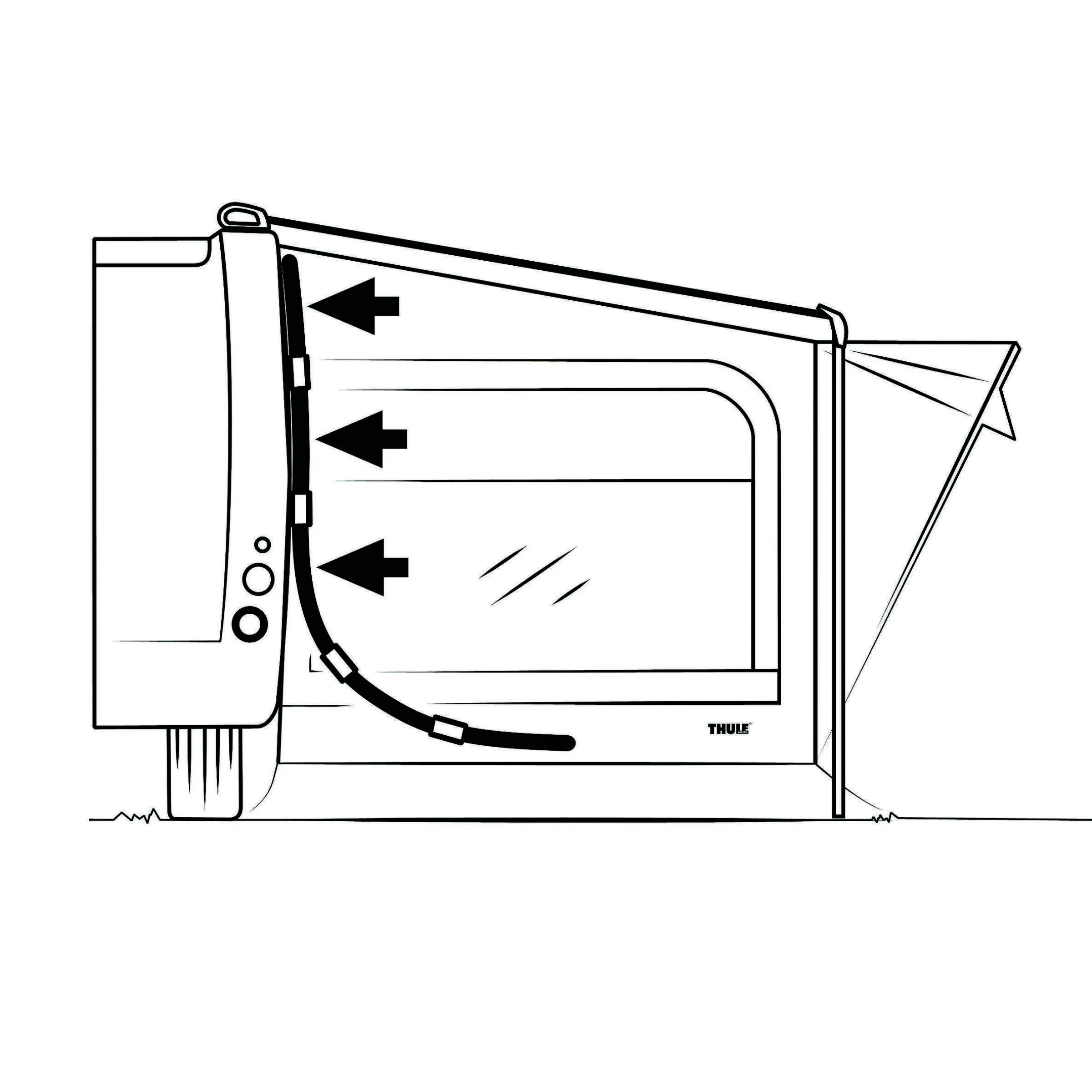 Arceaux latéraux flexibles