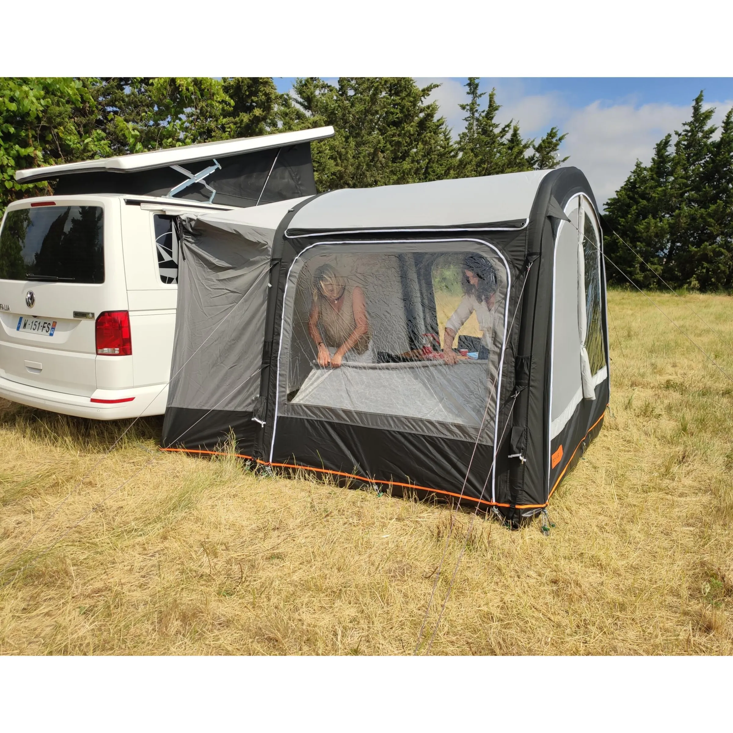 Auvent gonflable pour mini-van Tilia Air