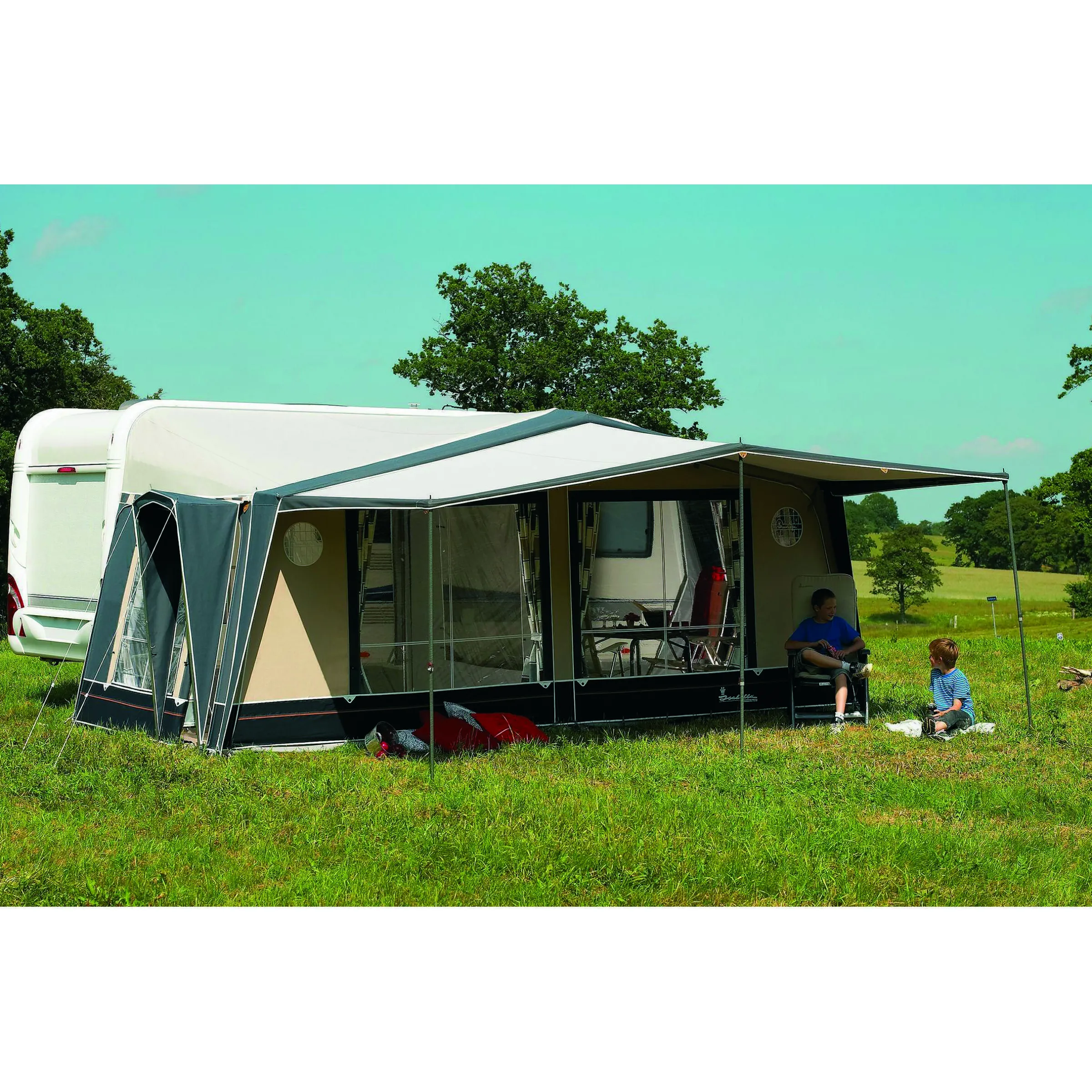 Avancée pare-soleil Eclipse pour auvent partiel Magnum 340