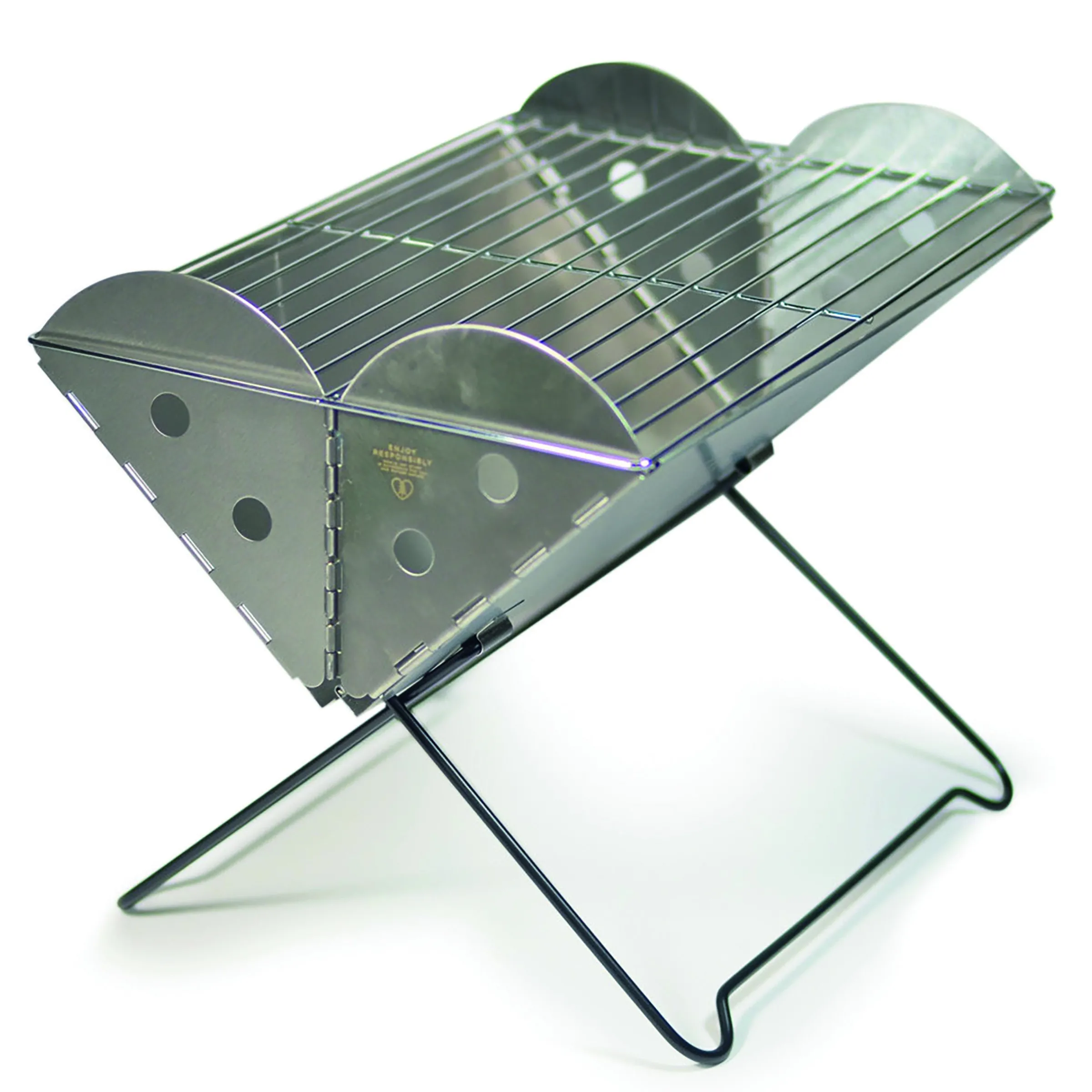 Barbecue nomade et pliable