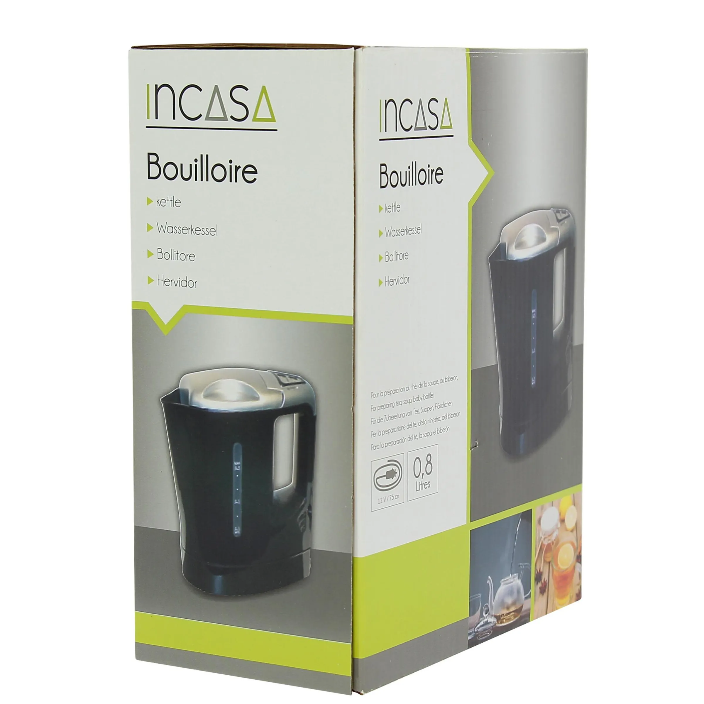Bouilloire électrique 12V pour voyages en camping-car