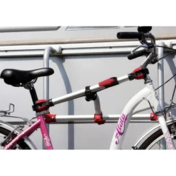 Bras de blocage pour porte-vélos