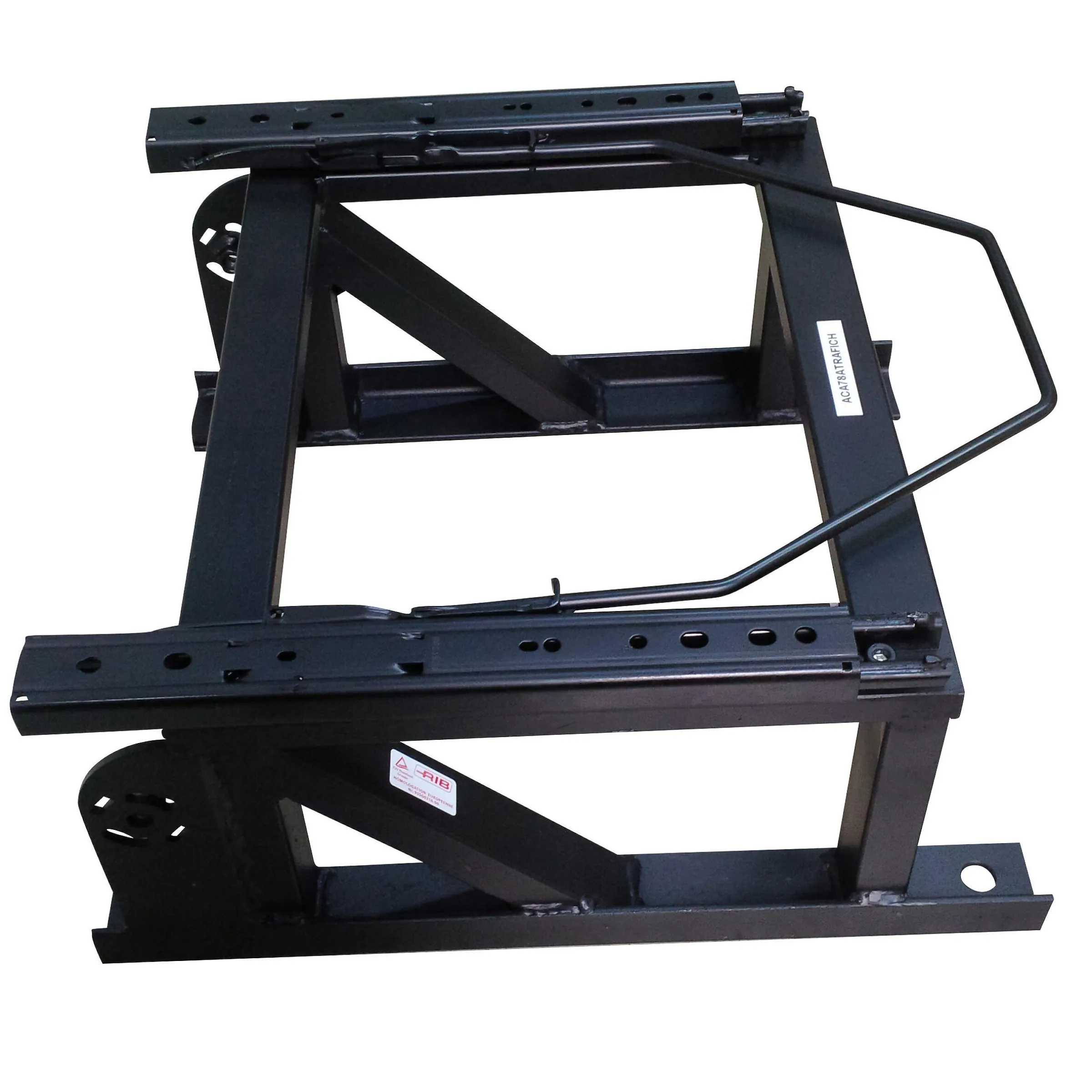 Caisson haut passager (pour siège RIB non tournant)+ glissieres