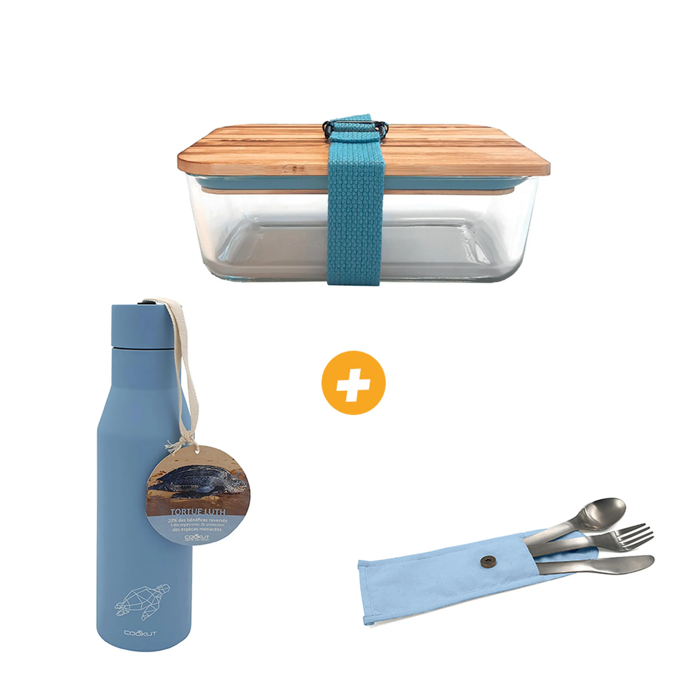 Couverts en metal - Lunchbox - Bouteille Isotherme