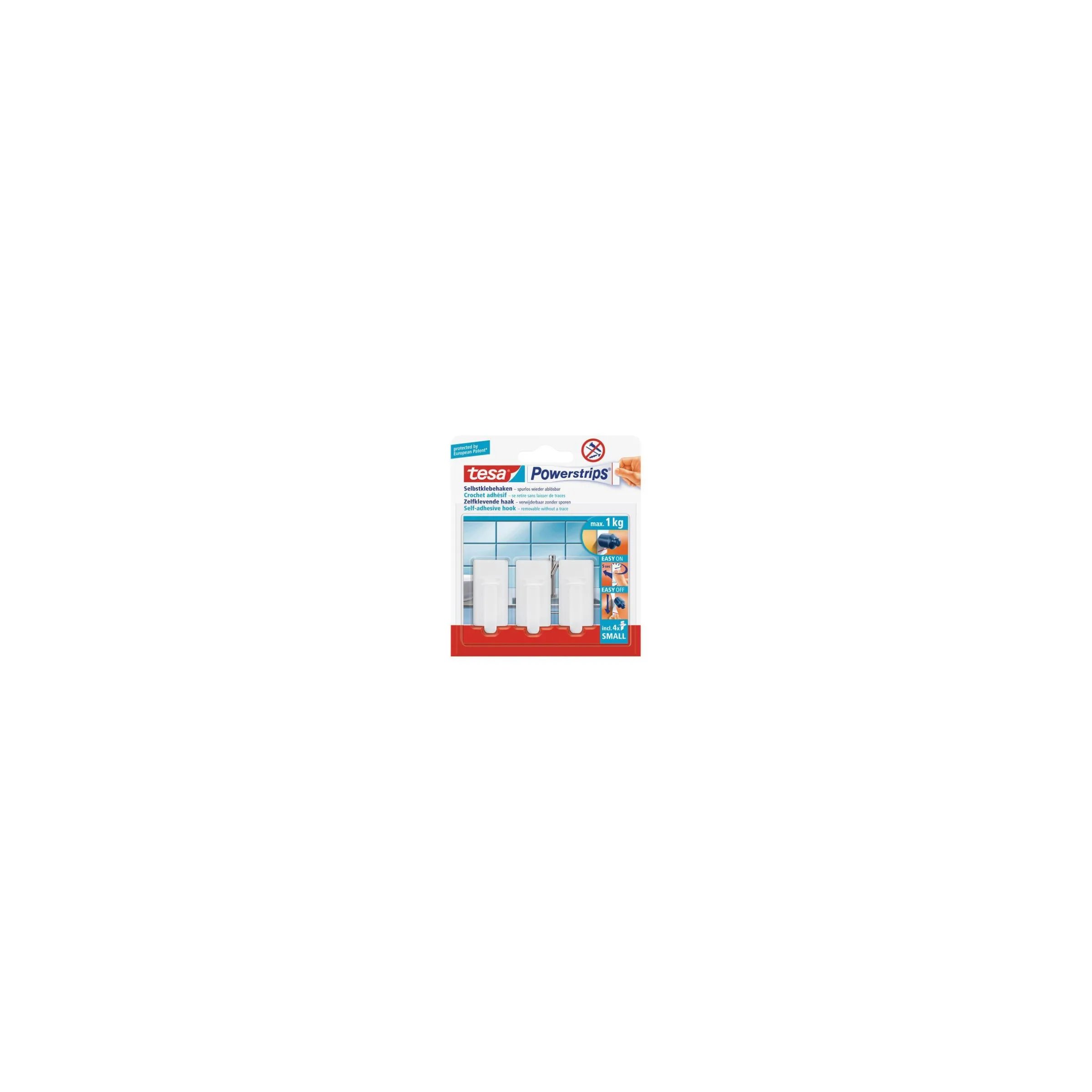 Crochets Powerstrips Rectangulaires