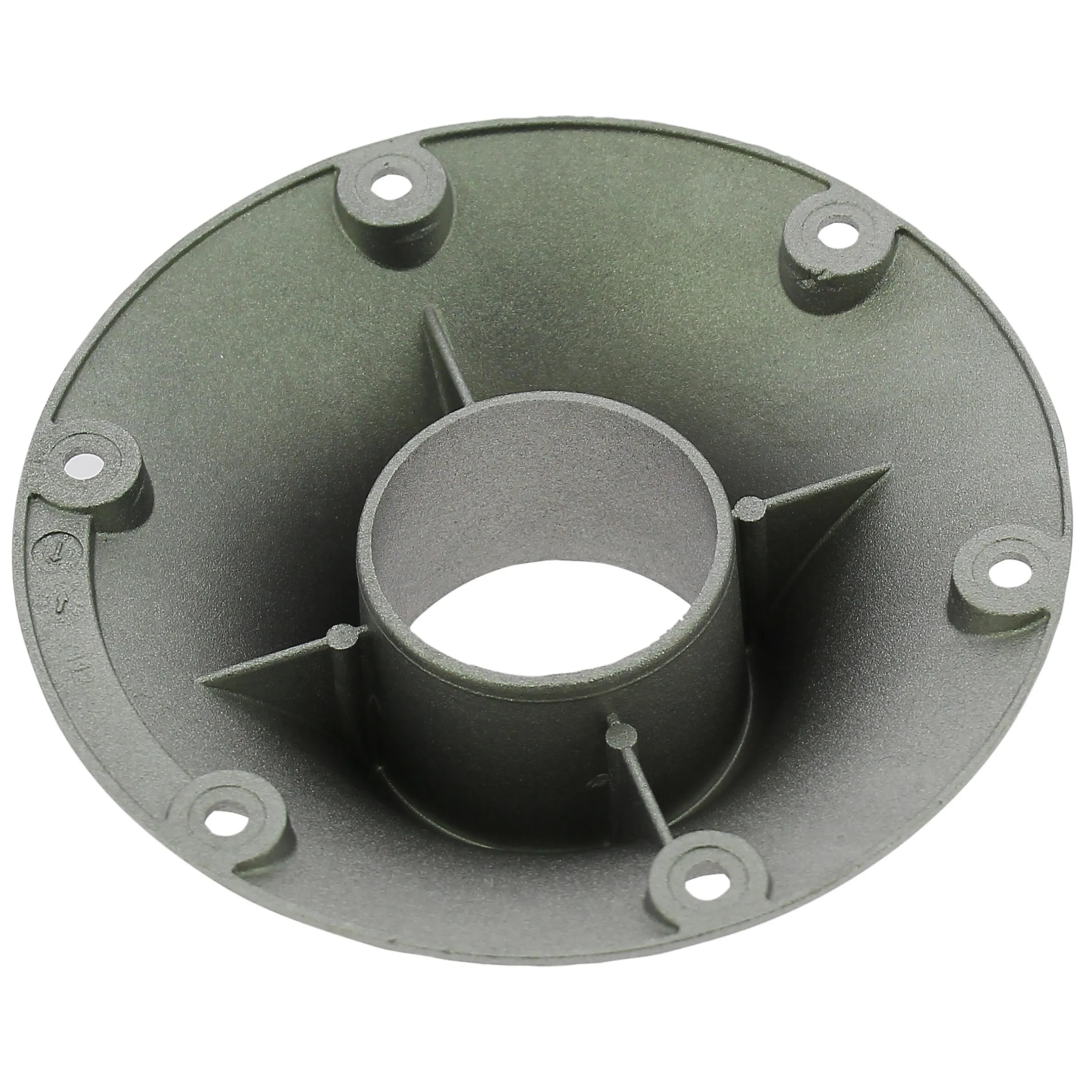 Embase aluminium en saillie