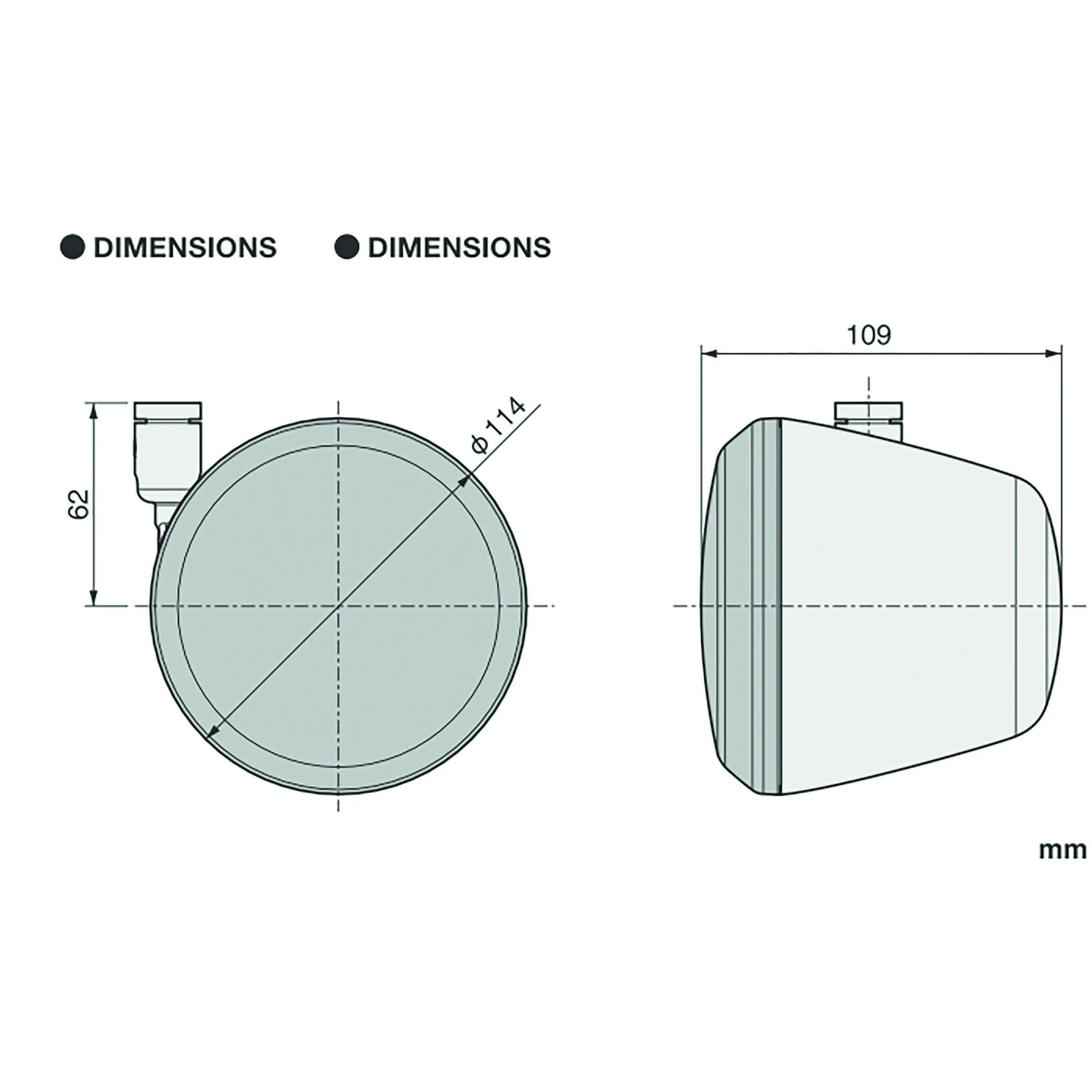 Enceintes Satellites car audio