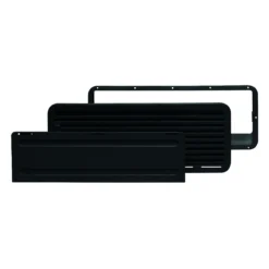 Grille de ventilation LS200 noire