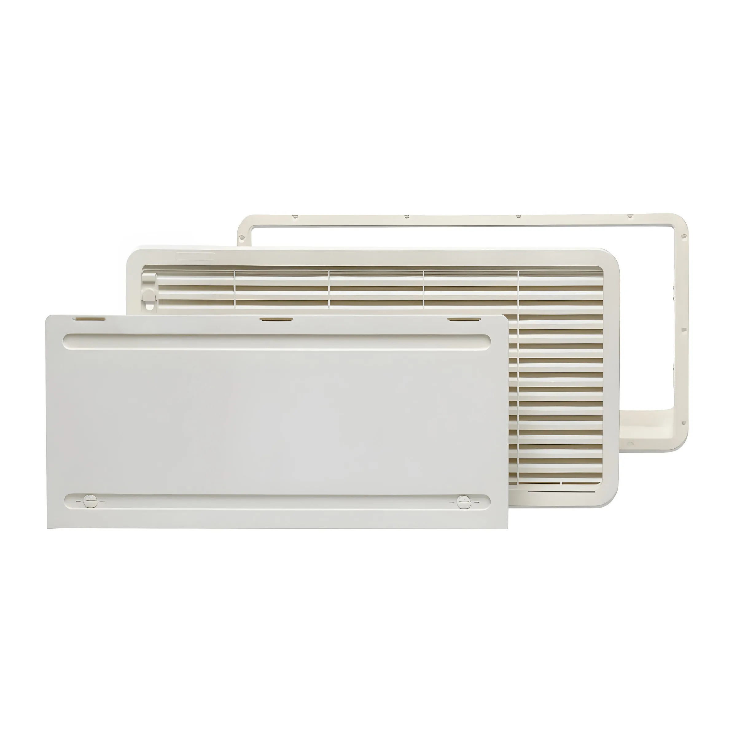 Grille obturable basse ou haute L300 pour frigo de camping-car