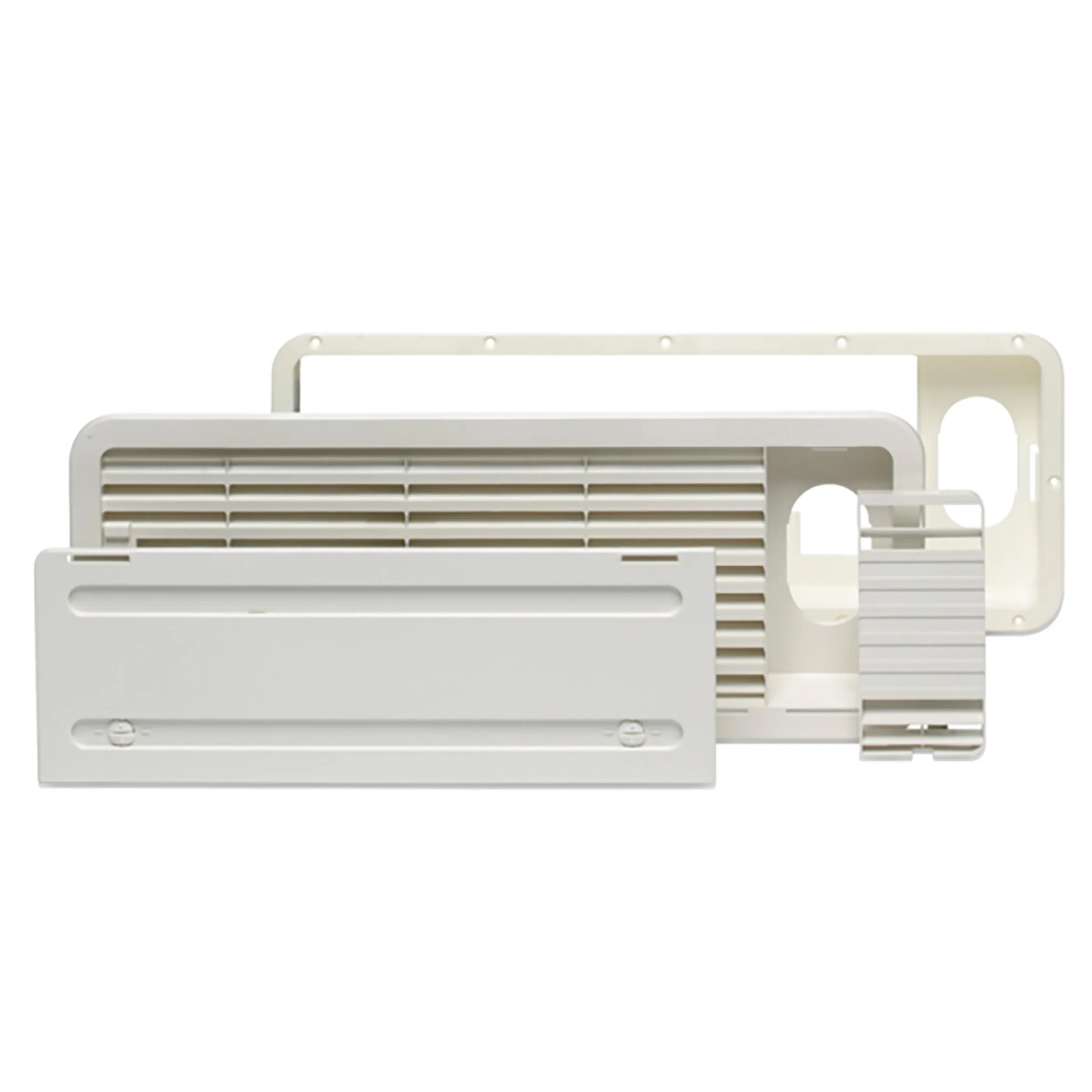Grille obturable haute avec cache LS100