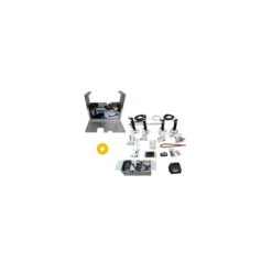 Groupe hydraulique 12V sous plancher +Vérins Iveco 50C Base Auvent 2006>