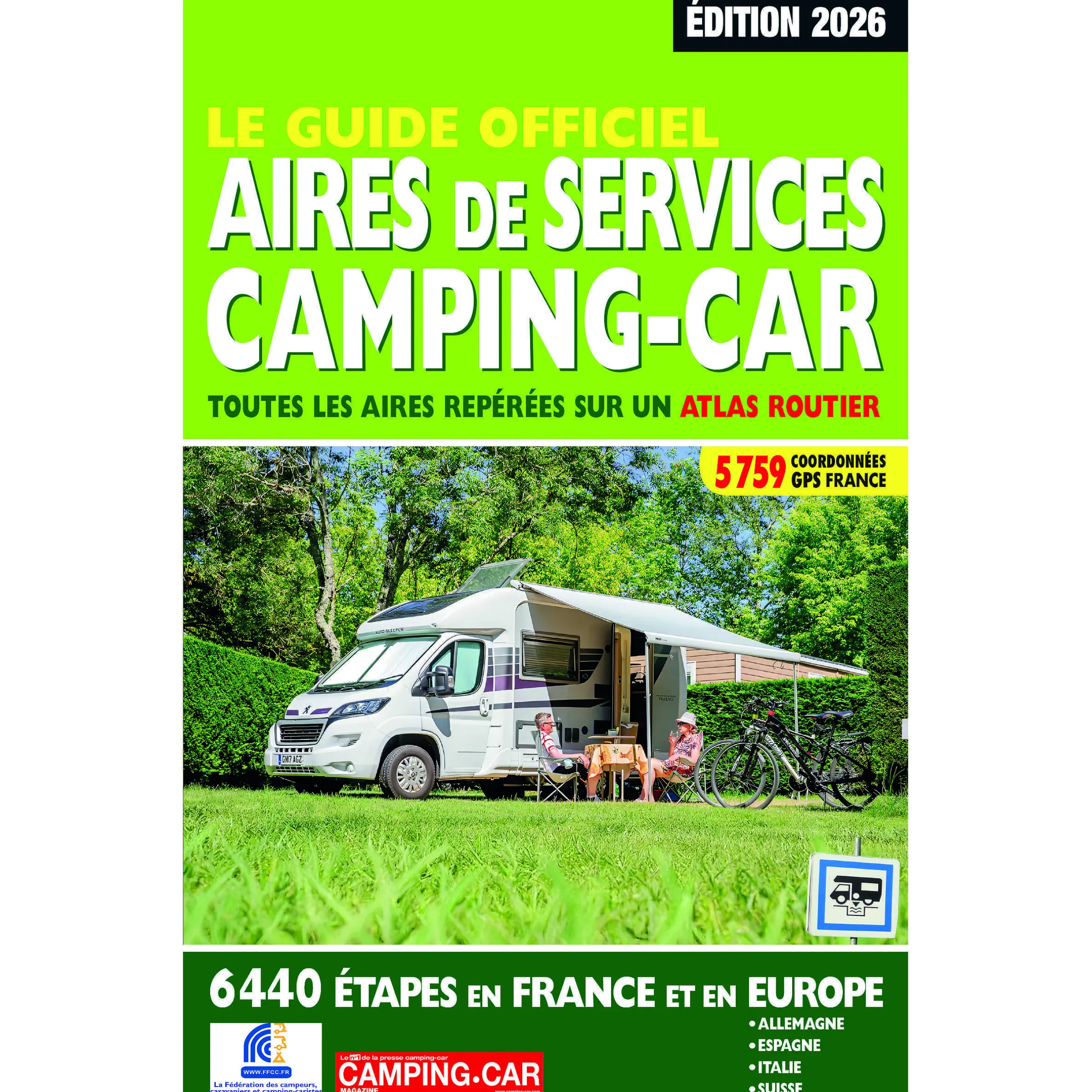 Guide 2026 des Aires de Services Camping-Car