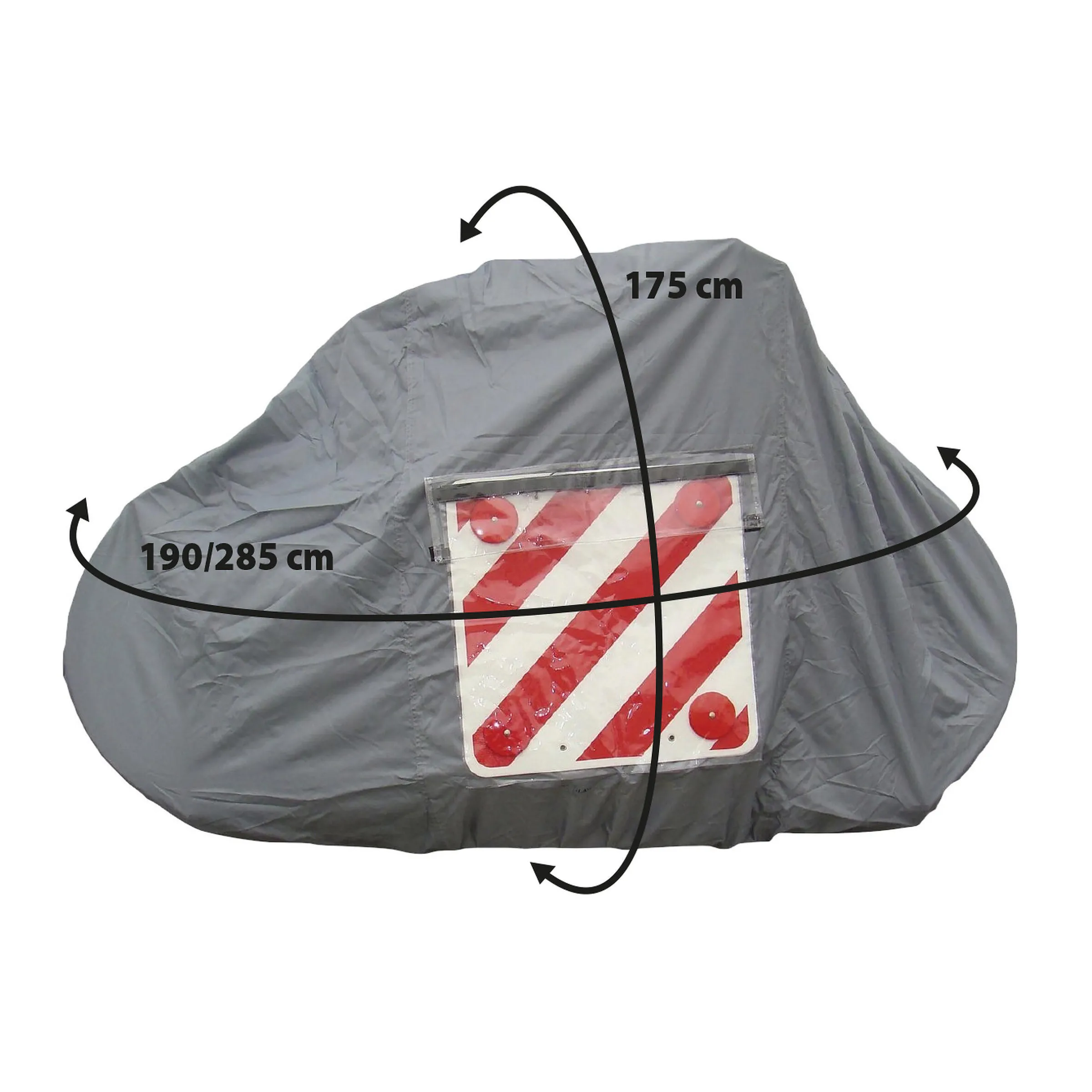 Housse de protection pour porte-vélo de camping-car