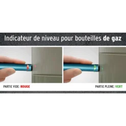 Indicateur de niveau de gaz