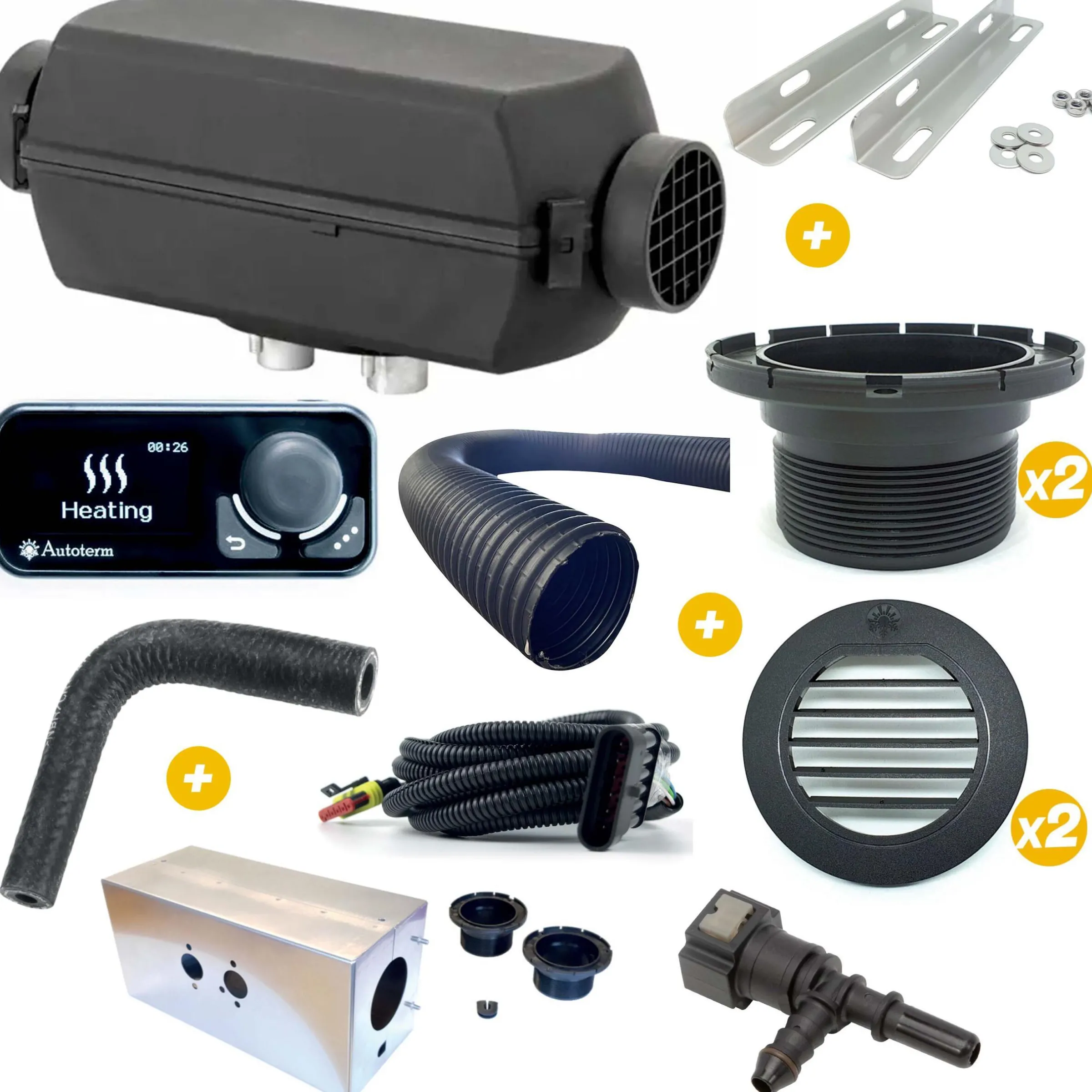 Kit chauffage Trafic / Vivaro - Extérieur