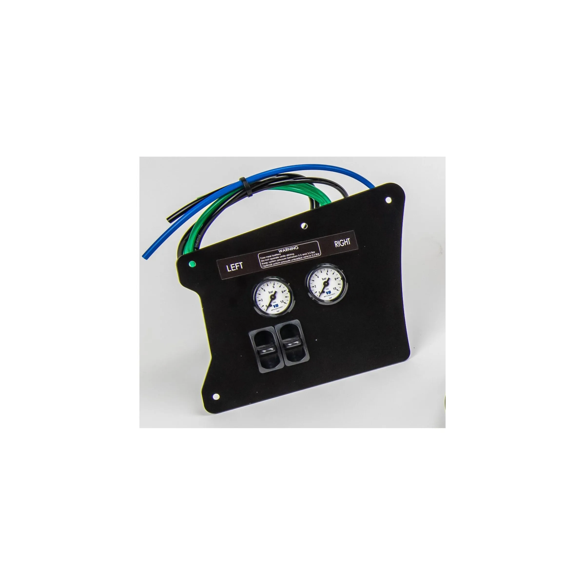 KIT COMPLET MANOMETRE DOUBLE + COMPRESSEUR EMPLACEMENT UNIVERSEL
