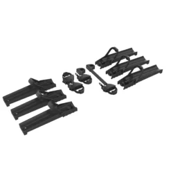 Kit de 3 rails et 3 bras de blocage pour plateforme coulissante SB3