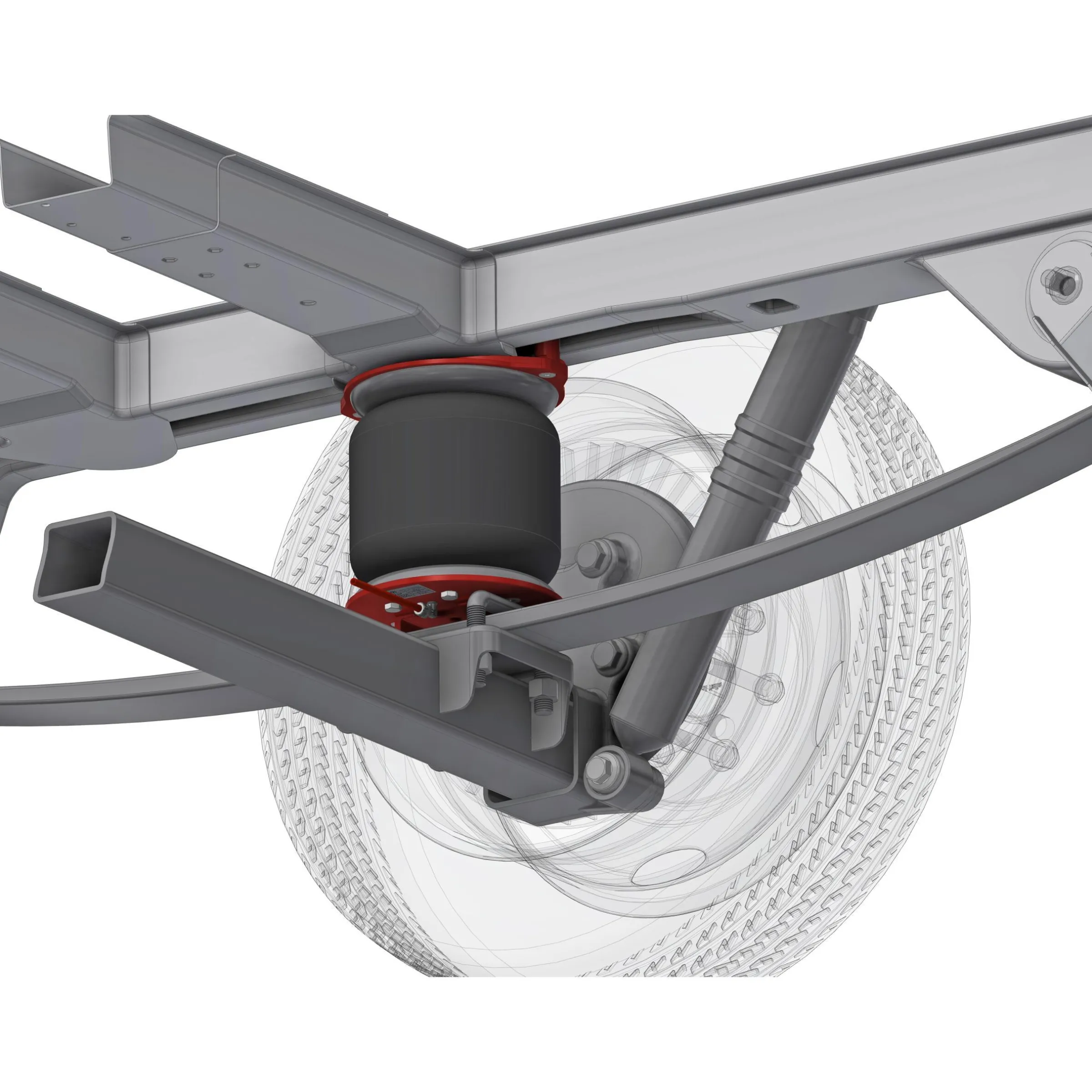 Kit renfort suspension pneumatique Semi Air Confort 7.3-9''