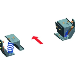 Kit ressort Starter X250 simple essieu pour châssis ALKO