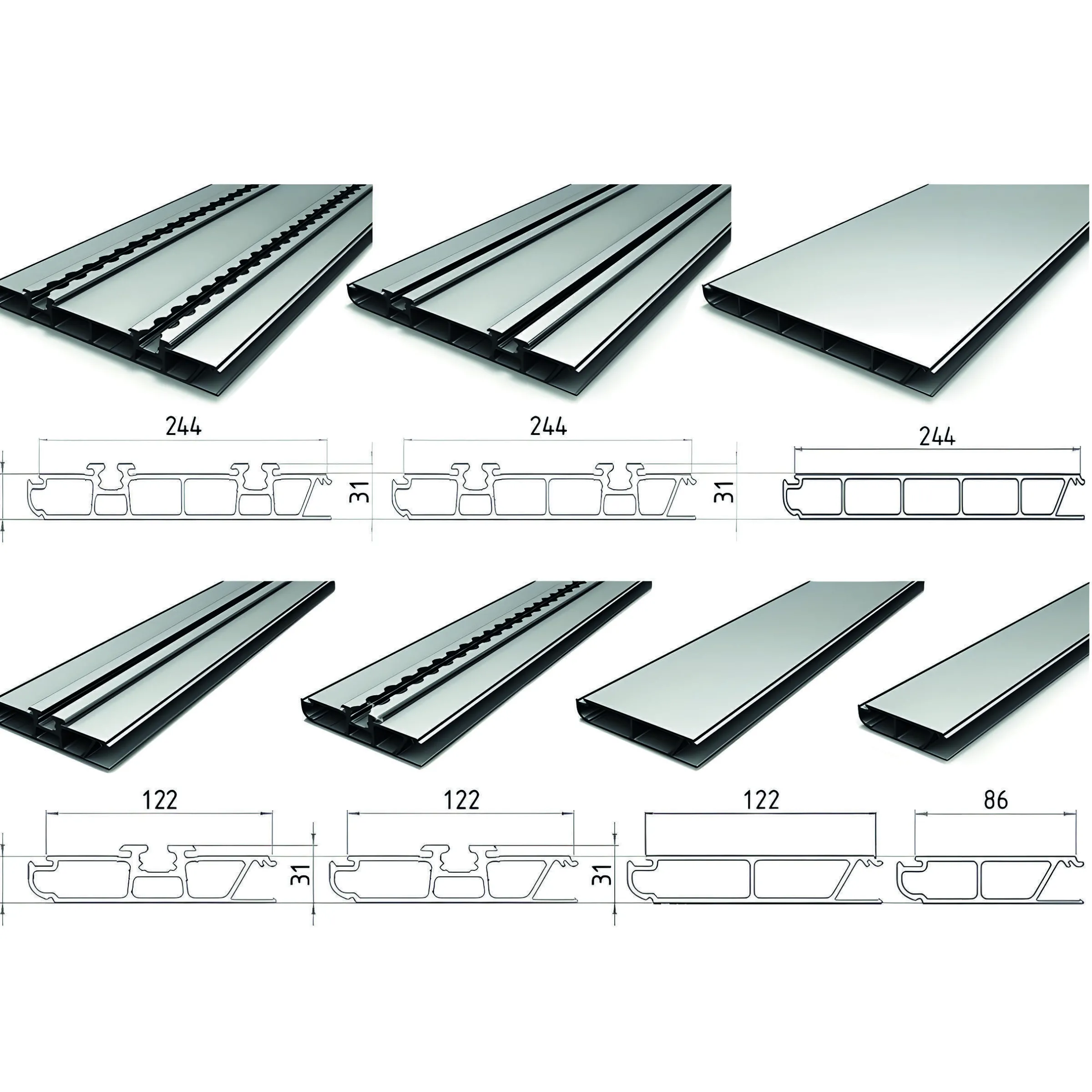 Lame aluminium