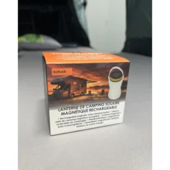 Lanterne de camping solaire magnétique rechargeable