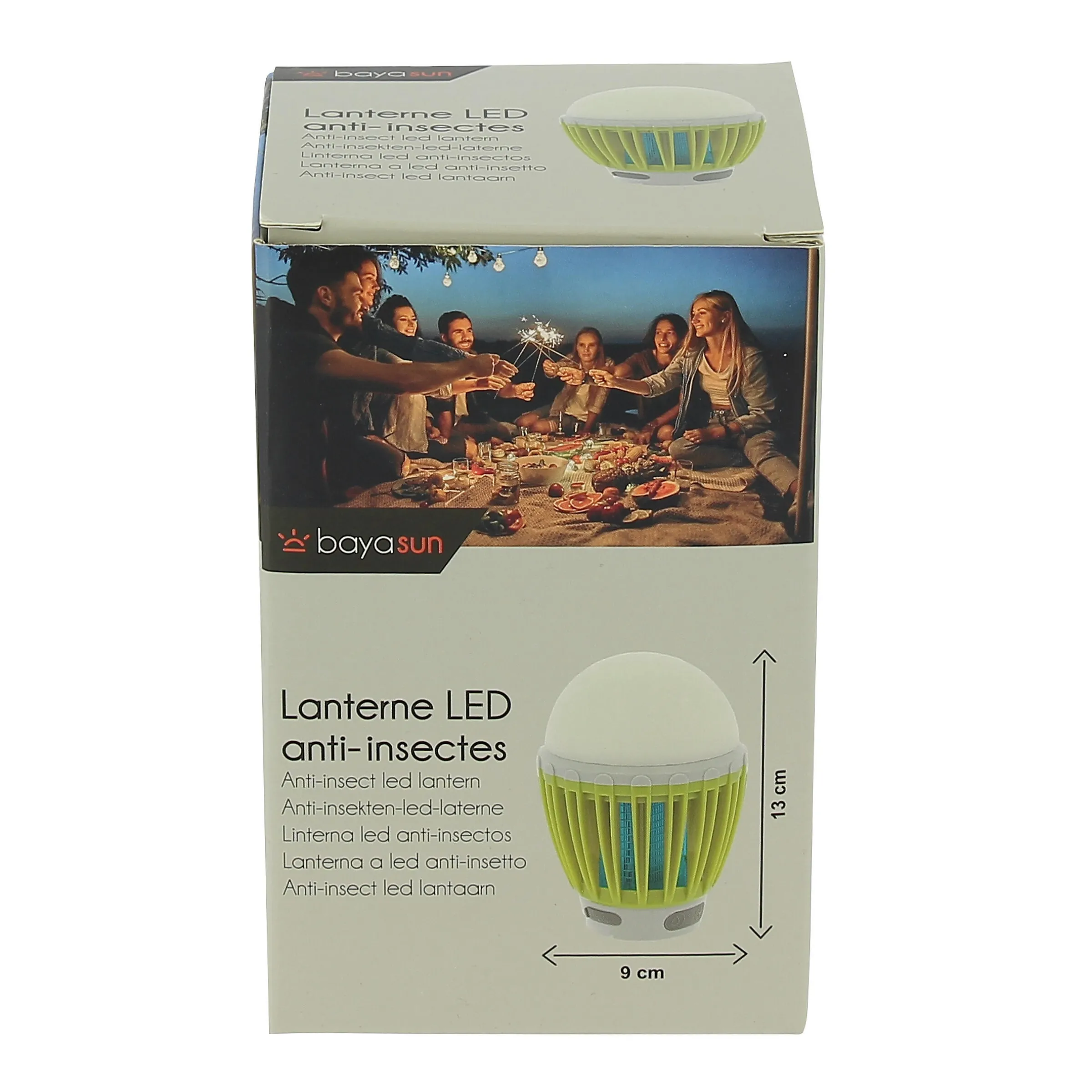 Lanterne LED anti-insectes