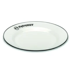 Lot de 2 assiettes en émail