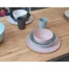 Lot de 4 assiettes plates