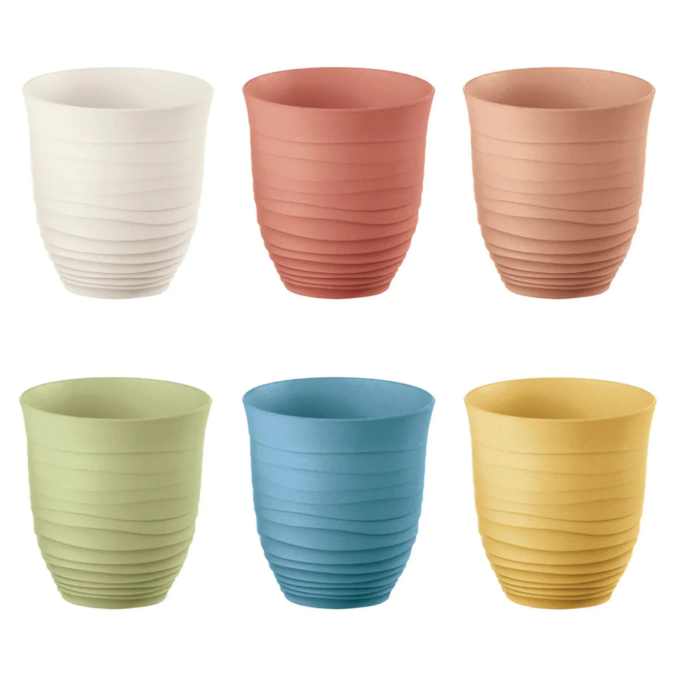 Lot de 6 gobelets bas Tierra