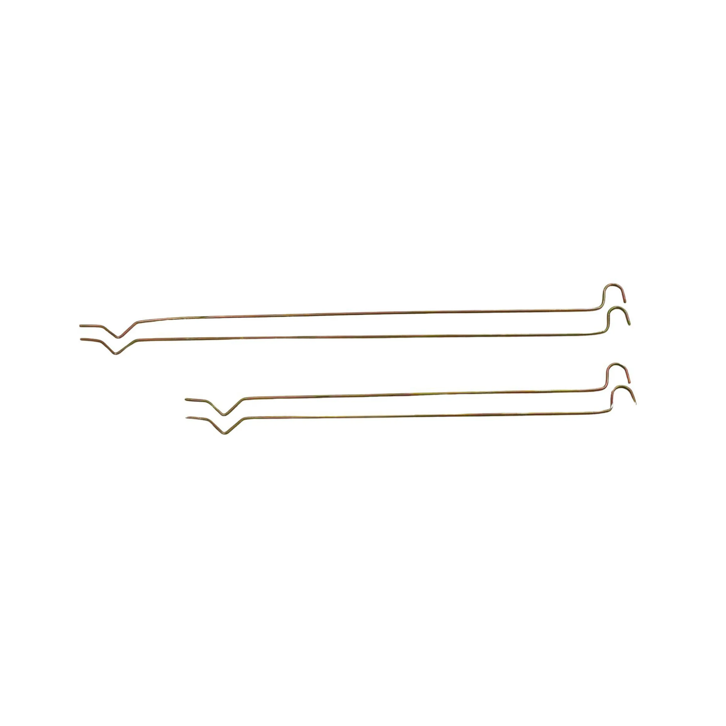 Lot de 4 tiges acier de remplacement