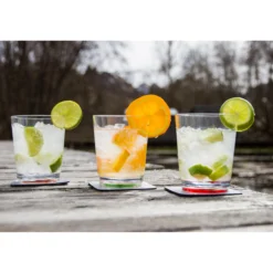Lot de 6 verres à eau aimantés