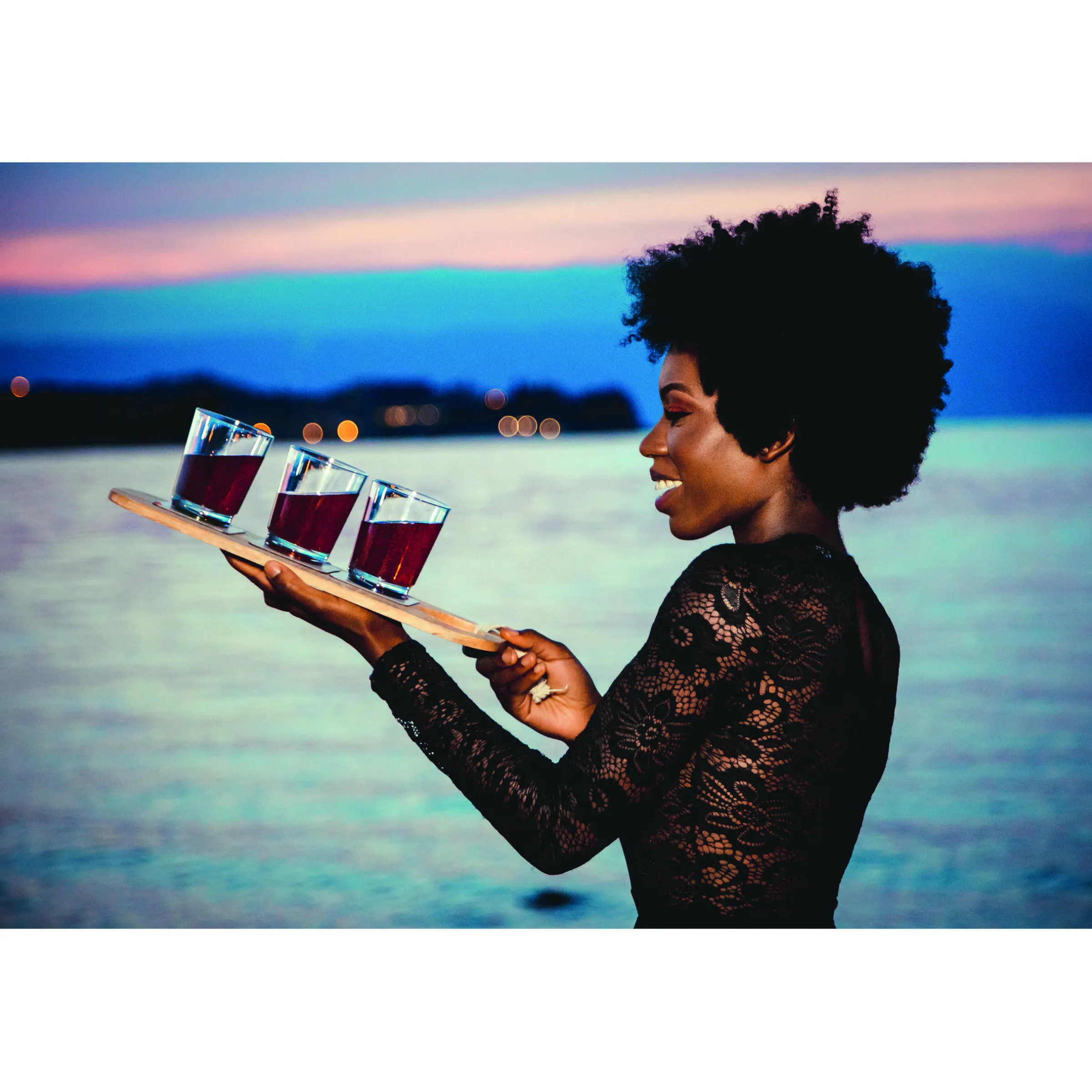 Lot de 6 verres à eau aimantés