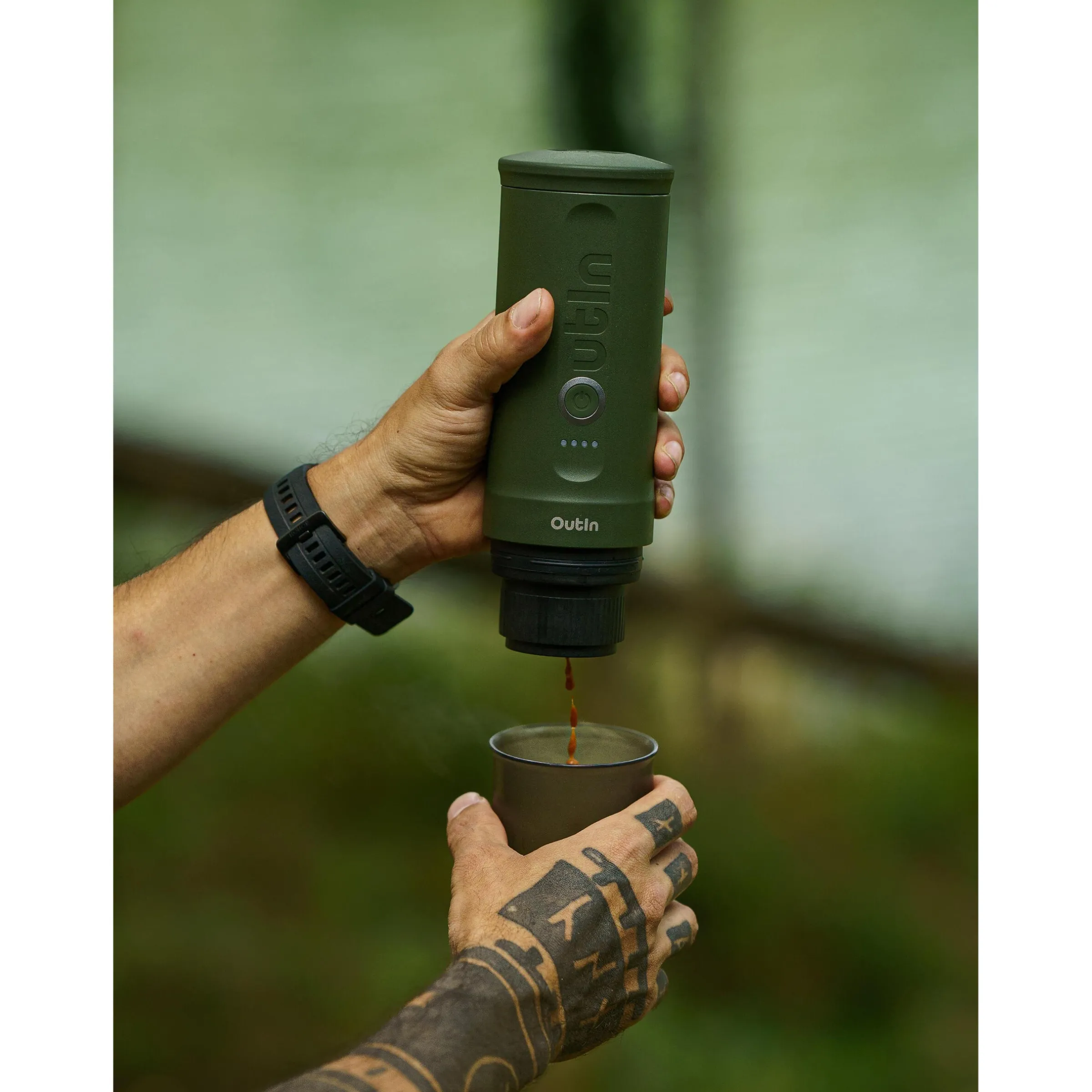 Machine à expresso portable Nano Green