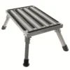 Marchepied aluminium pliant XL pour camping-car