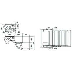 Marchepied électrique Double Step 12V