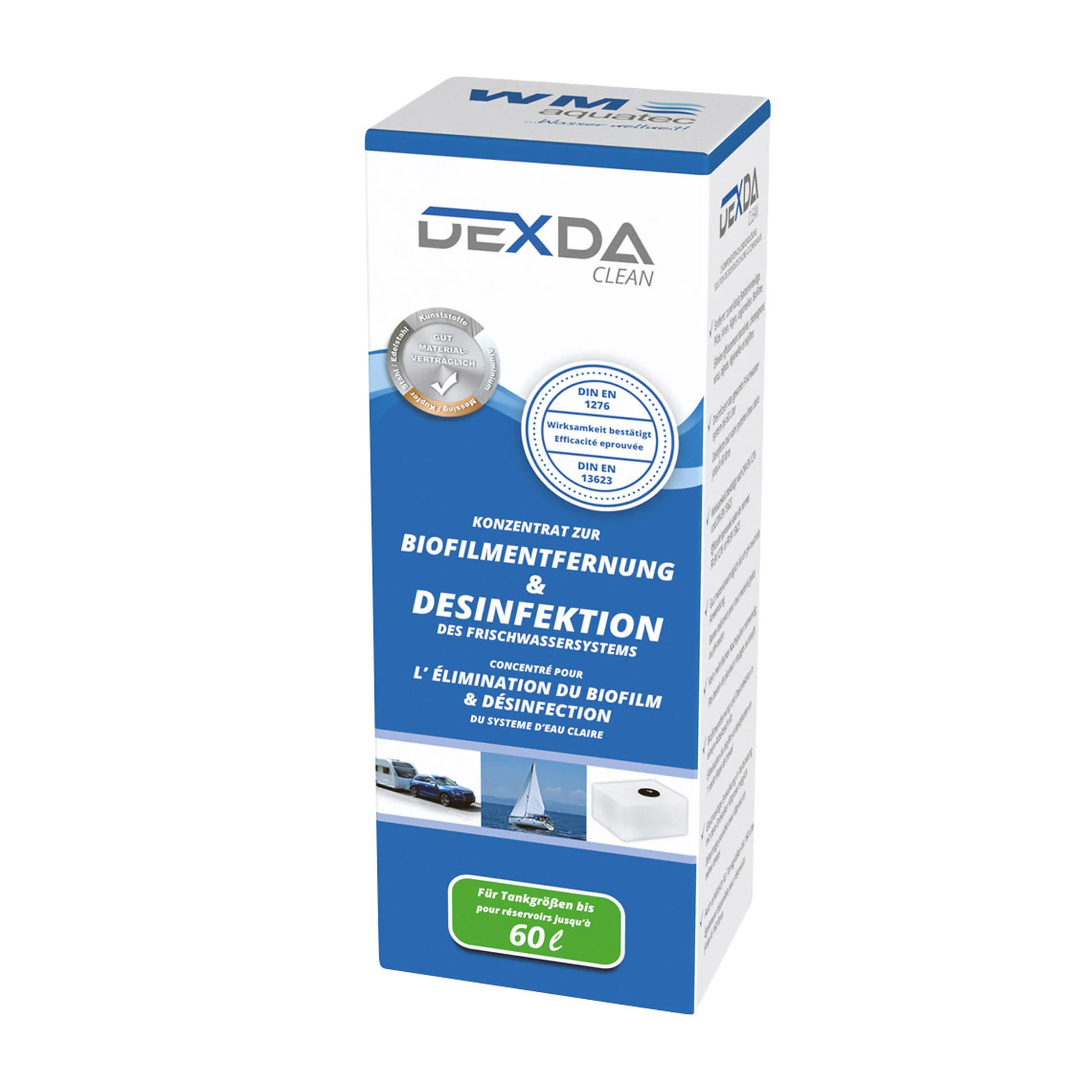 Nettoyant et désinfectant pour eau claire DEXDA Clean