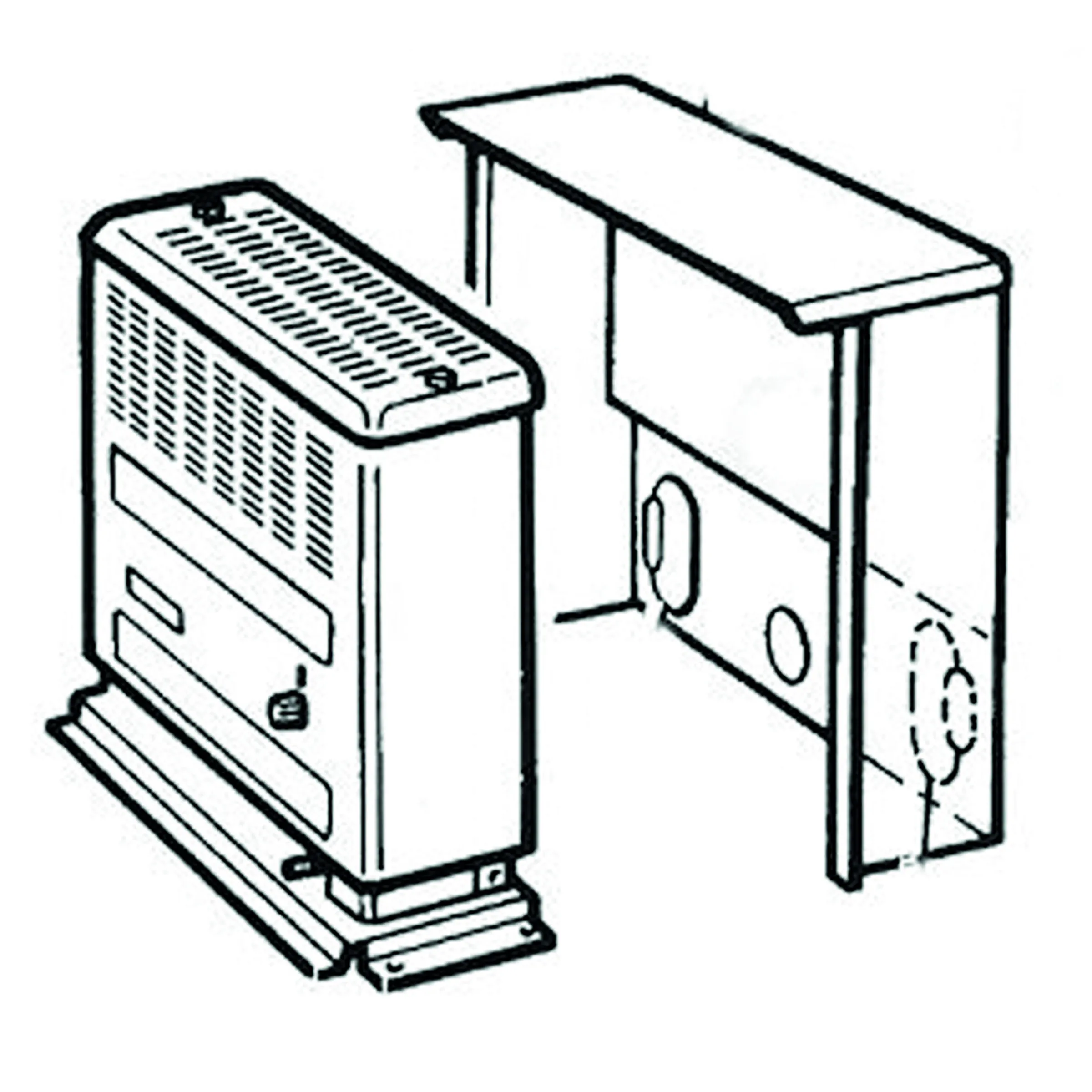 Niche alu d'encastrement Trumatic 2200