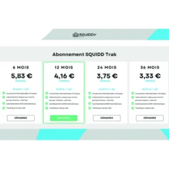 Pack alarme & traceur GPS Squiddy