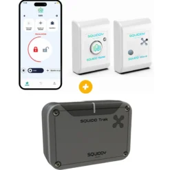 Pack alarme & traceur GPS Squiddy