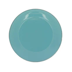 Pack 4 assiettes en acier émaillé